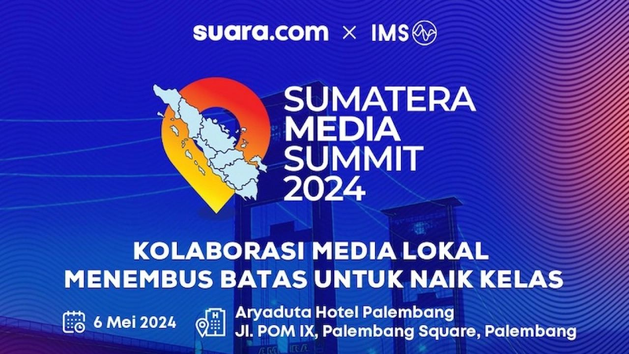 Sumatera Media Summit 2024 poster