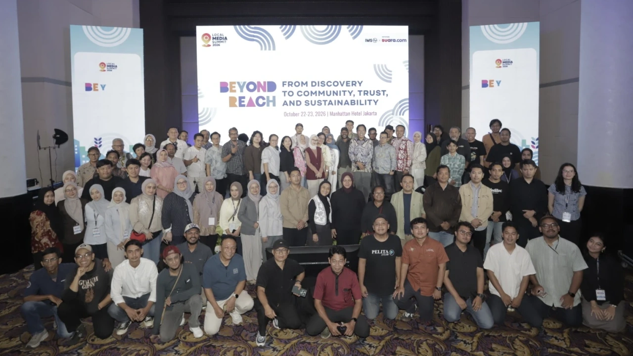 Peserta Local Media Summit 2026 dari berbagai wilayah bertemu di Jakarta selama 2 hari membahas berbagai macam persoalan media lokal di Indonesia.