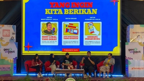 Sesi Creator Showcase di Acara Gen Z Impact Fest 2026